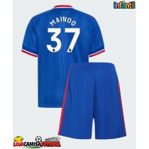 Camisa de Futebol Manchester United Kobbie Mainoo #37 Equipamento Secundário Infantil 2026-27 Manga Curta (+ Calças curtas)